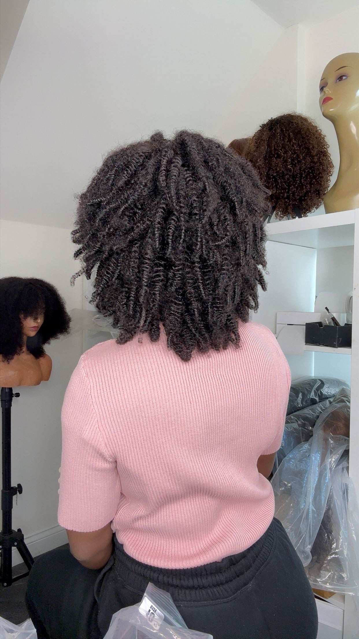 Short Afro Wig - SawaShine