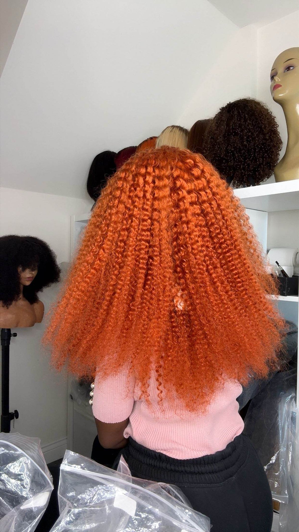 Ginger Kinky curly - SawaShine