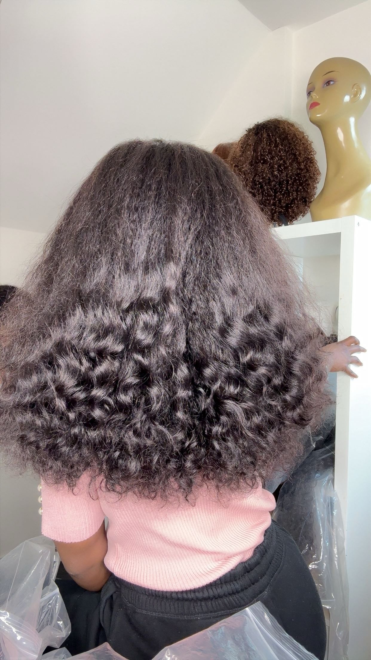 Kinky straight wig - SawaShine
