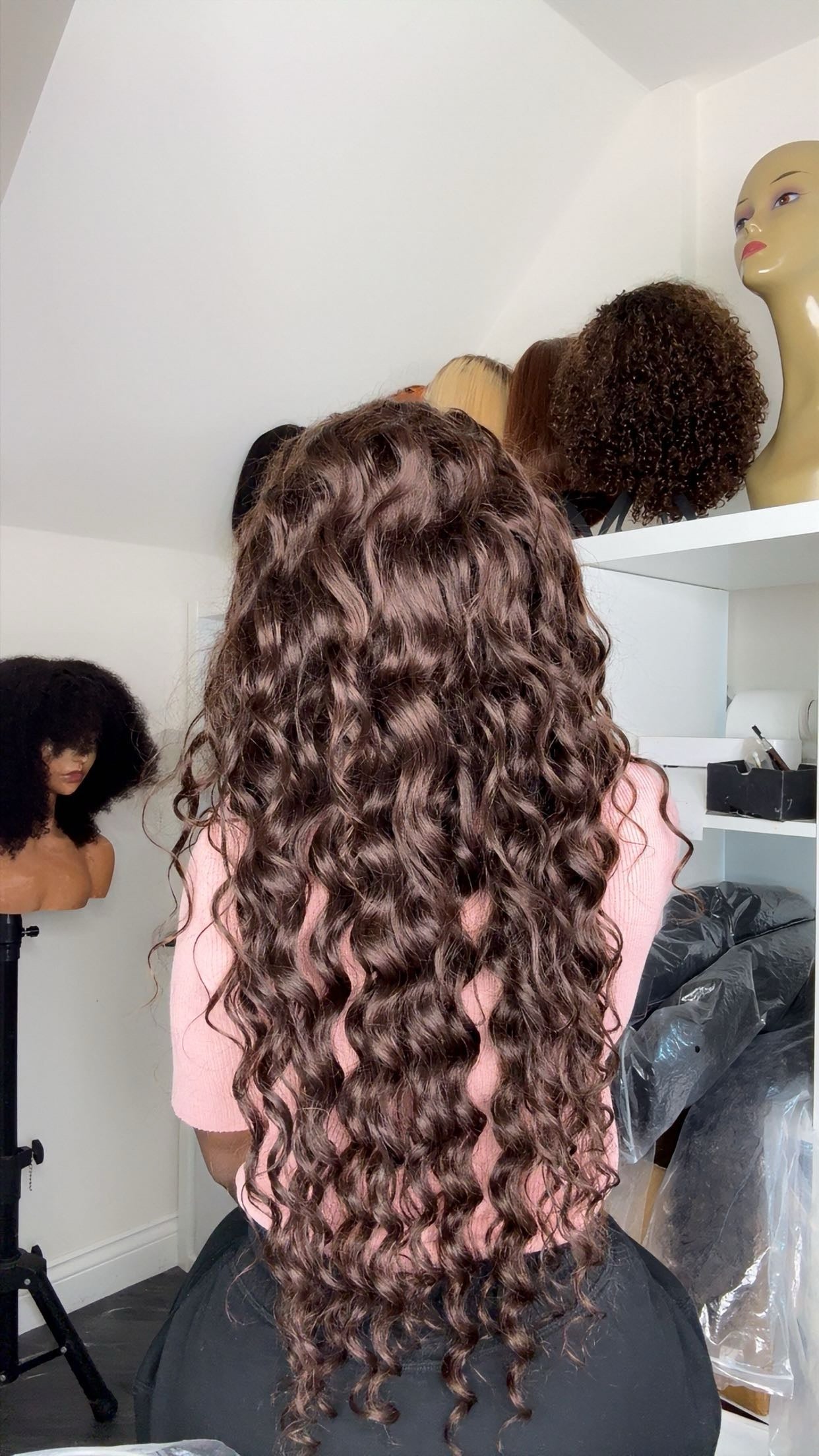 Dark Brown Deep Wave - SawaShine
