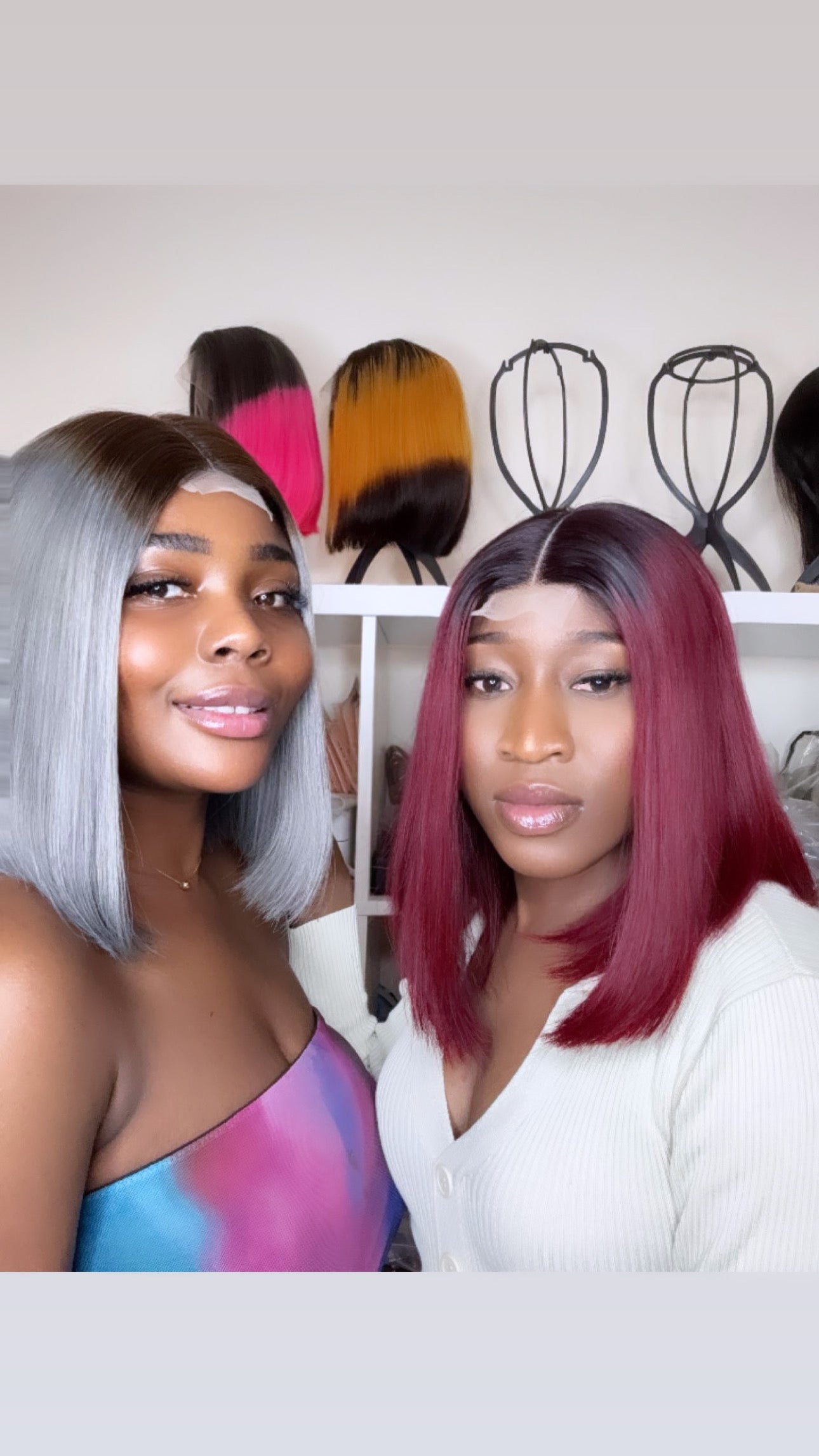 Grey wig - SawaShine