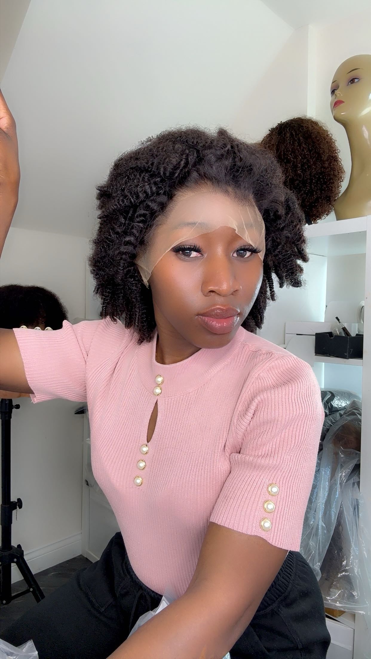 Short Afro Wig - SawaShine