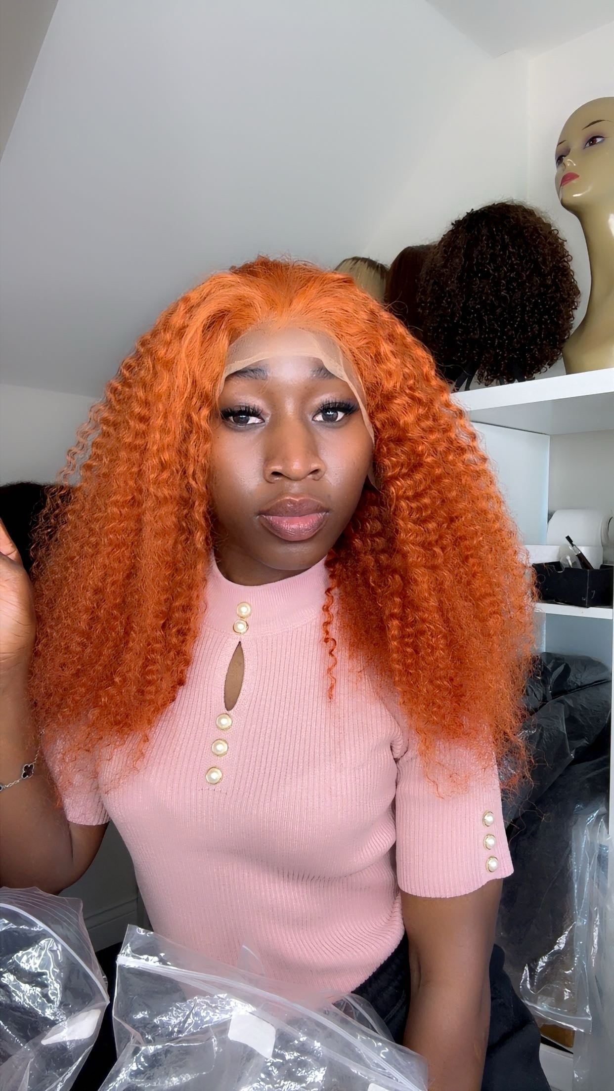 Ginger Kinky curly - SawaShine