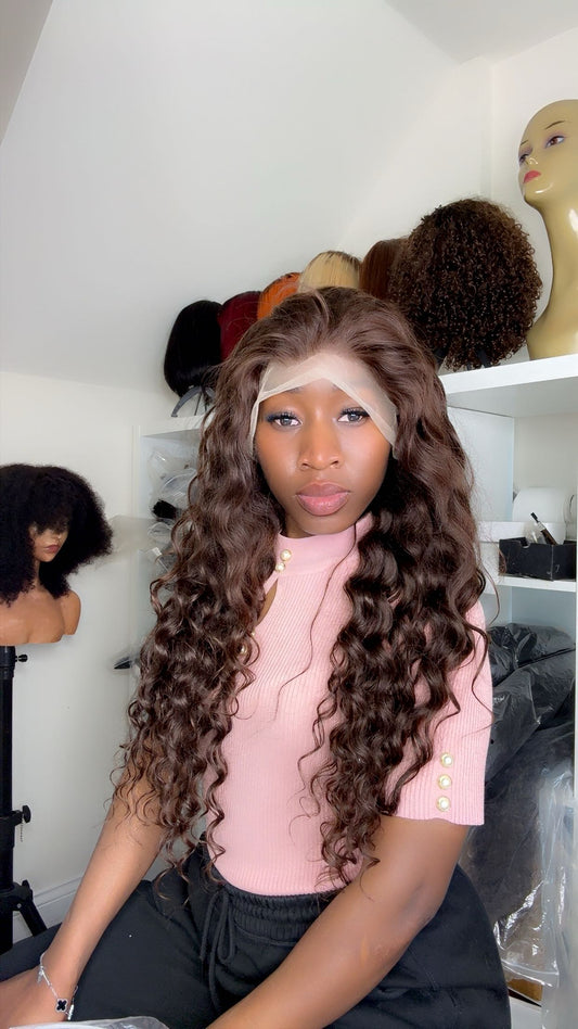 Dark Brown Deep Wave - SawaShine