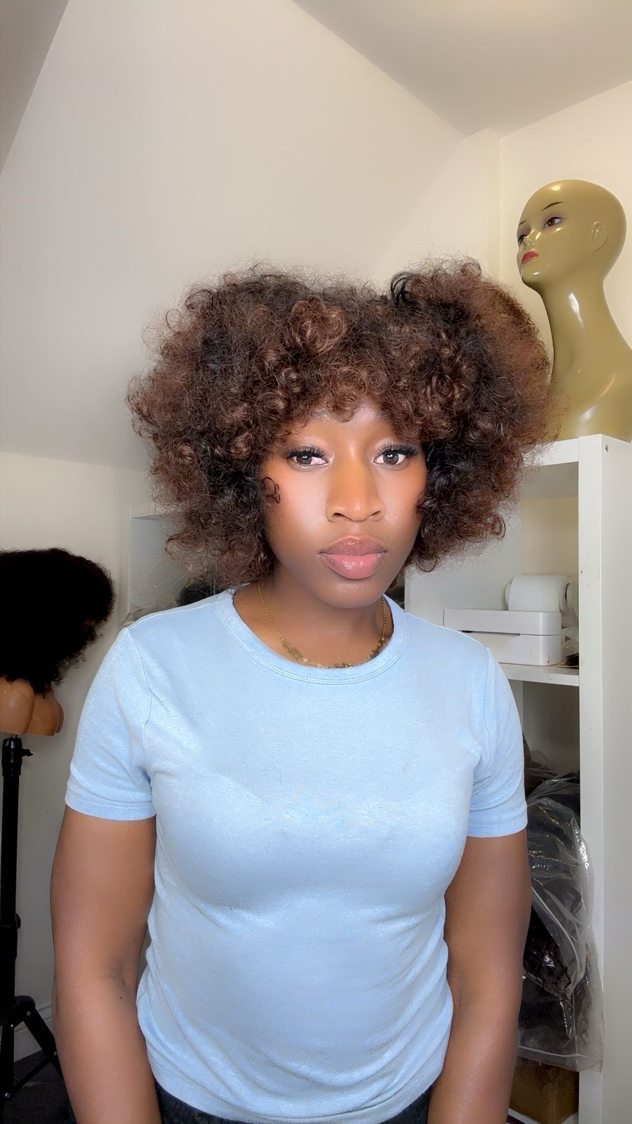 Short Afro Wig - SawaShine