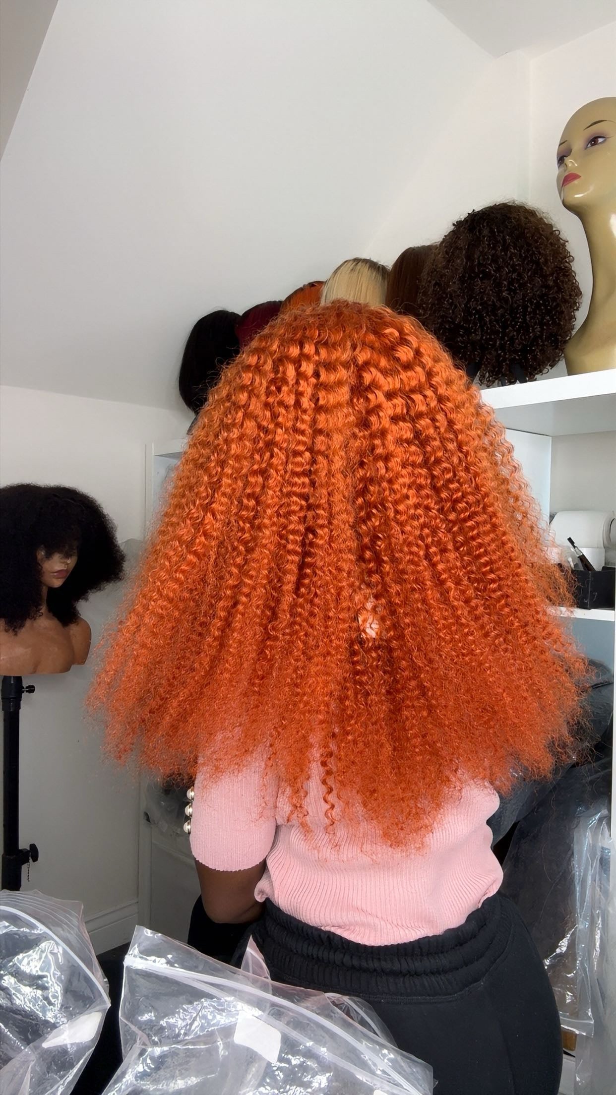 Ginger Kinky curly - SawaShine