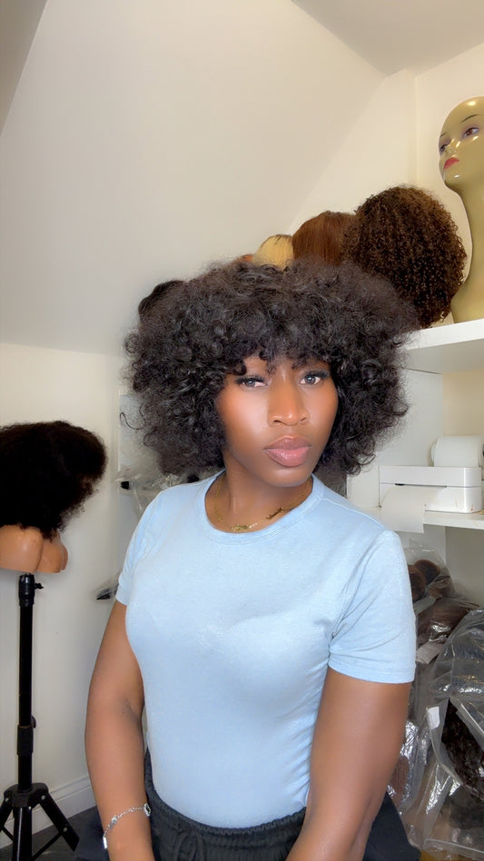 Short Fringe Wig - SawaShine