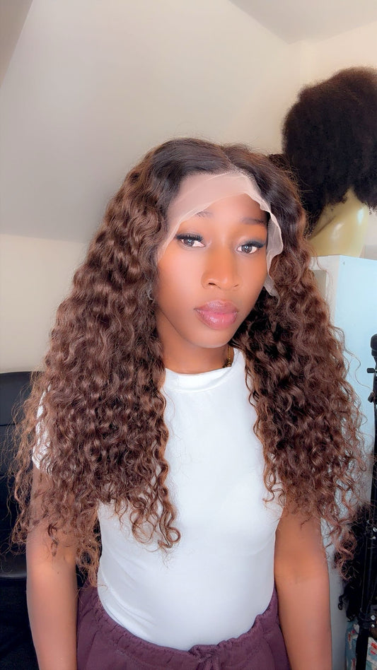Water wave wig