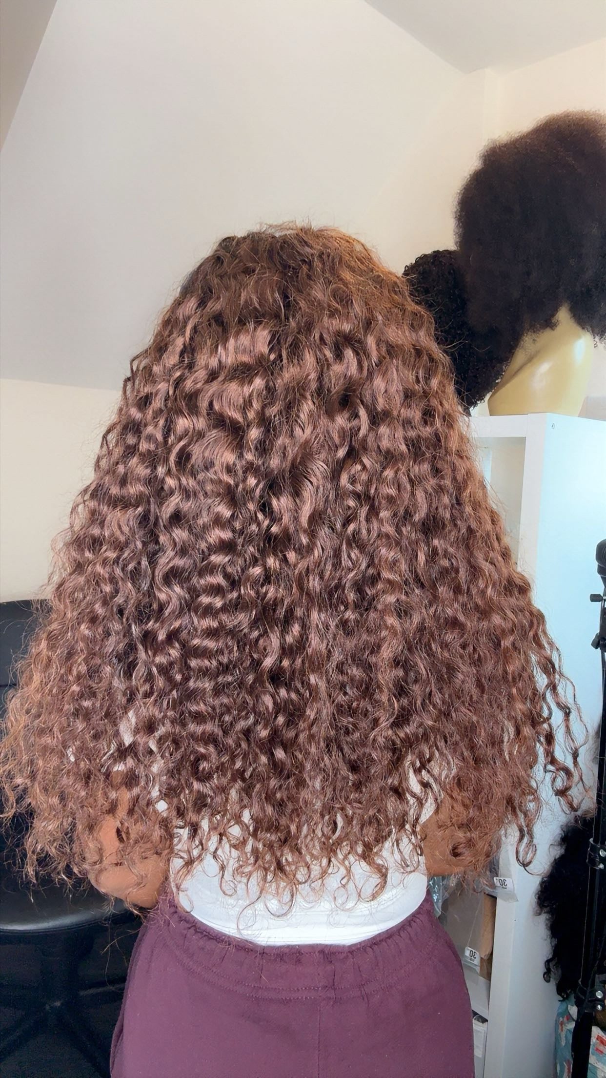 Water wave wig