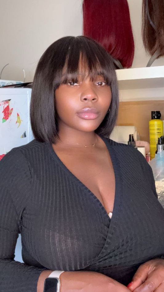 10” Straight BoB wig - SawaShine